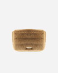 Herno BAG IN LADY ALTERNATIVE FUR Camel BAG00015D126302157
