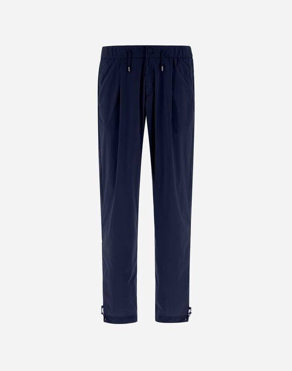 Herno RESORT TROUSERS IN LIGHT NYLON STRETCH Blue PT00002UR12431SZ9201