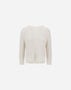 Herno SWEATER IN LUREX, ALPACA & WOOL Natural MG000208D760831100