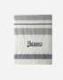 Herno RESORT JACQUARD COTTON TOWEL Blue/White TLM0002UR131999210