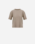 Herno T-SHIRT IN GLAM KNIT EFFECT Dove Grey JG000223D520562600