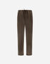 Herno RESORT NEW LINEN TROUSERS Dark Chocolate PT00040DR17105Z8810
