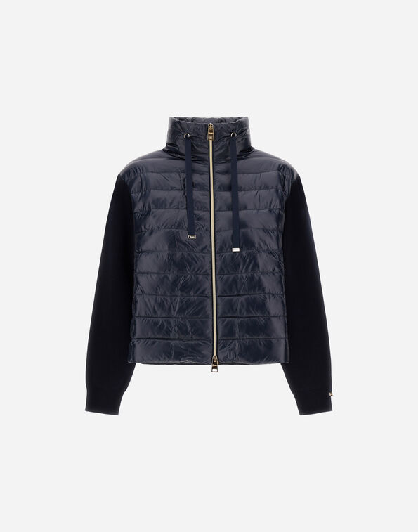 Herno JACKET IN PURE COTTON AND NYLON ULTRALIGHT Navy Blue MP000155D720989200