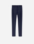 Herno RESORT NEW LINEN TROUSERS Blue/White PT00042UR17105Z9210