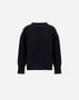 Herno SWEATER IN CARDED PURE WOOL G.7 Black MG000201D702209300