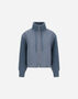 Herno RESORT JACKET IN CASHMERE SILK Midnight Teal GI00043DR380879123