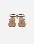 Herno SANDALS IN MONOGRAM Camel SH000023D12605W2150