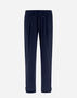 Herno RESORT LIGHT STRETCH NYLON TROUSERS Blue PT00002UR12431SZ9201