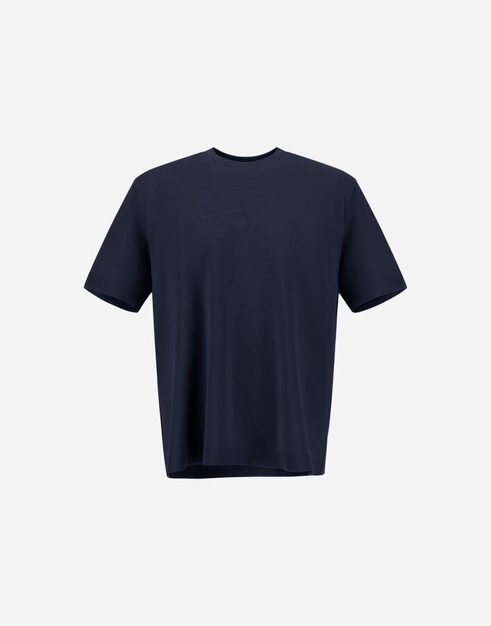 Herno JERSEY KNIT EFFECT T-SHIRT Blue JG000206U520599201