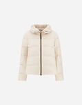 Herno JACKET IN CASHMERE, SILK AND MONOGRAM Chantilly PI002151D38087M011985