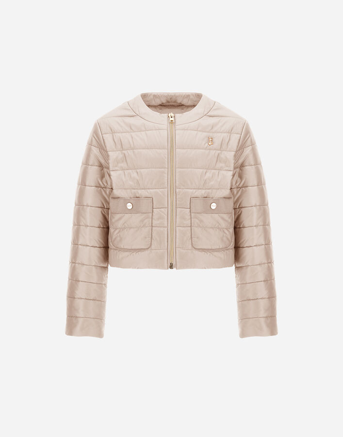 Herno NO - CREW-NECK JACKET IN NYLON ULTRALIGHT Chantilly GI000090G12017Z1985