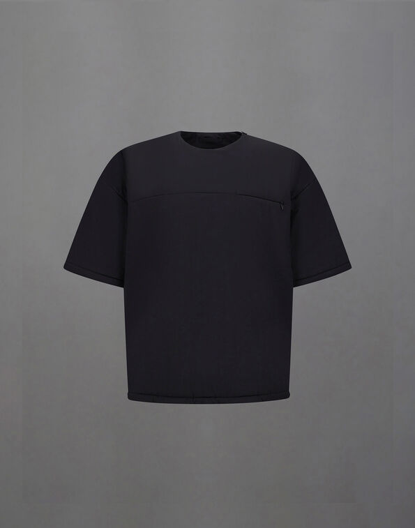 Herno LAMINAR EXTRA LIGHT STRETCH PADDED T-SHIRT Black GI00185UL12832S9300