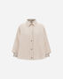 Herno SHACKET IN DOUBLE WOOL AND NYLON ULTRALIGHT Chantilly PI0030DNW390011219
