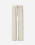 Herno TROUSERS IN WRINKLED EFFECT Chantilly PT000118D521021985