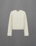 Herno LAMINAR MERCERIZED JERSEY T-SHIRT White/Silver JG00056DL520951001