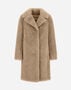 Herno CURLY ALTERNATIVE FUR COAT Chantilly GC000503D124211985