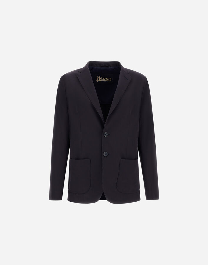 Herno SEER-CREASE BLAZER Navy Blue GA000192U126849200