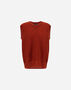 Herno VEST IN COB STITCH ALPACA WOOL Orange MV000008U703125510