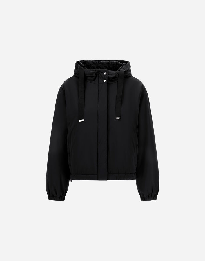 Herno RESORT JACKET IN TRAVEL NYLON PONENTE Black GC00070DR12387SZ9300