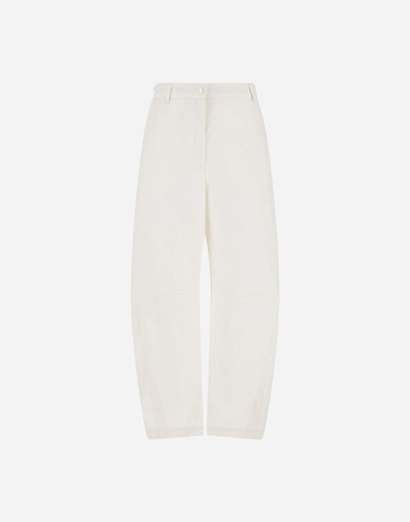 Herno COTTON FEEL TROUSERS Natural PT000230D125311100