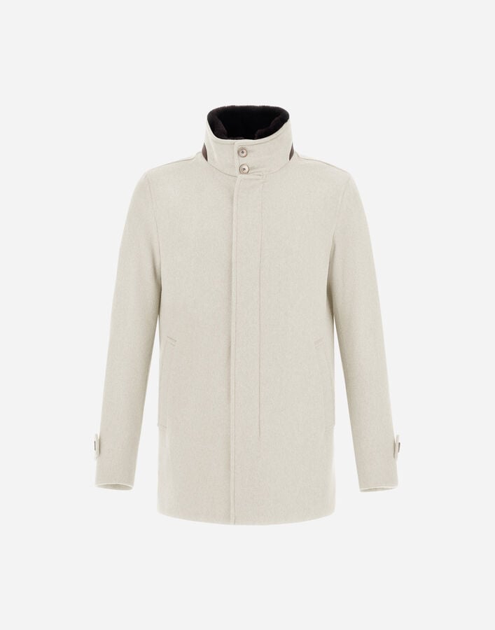Herno CARCOAT IN PURE&nbsp;CASHMERE Chantilly GC000098U381261985