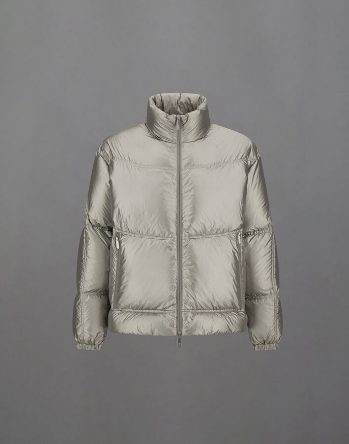 Herno LAMINAR JACKET IN METALLIC SHIELD Silver PI00372UL128499500