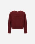 Herno 100% WOOL JUMPER Bordeaux MG000206D701005950