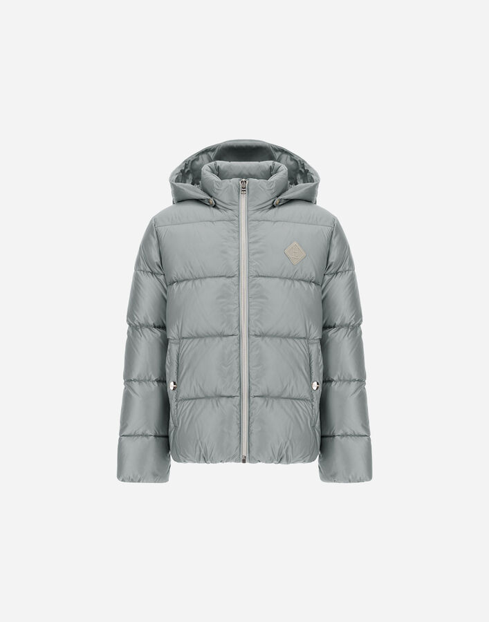 Herno NYLON ULTRALIGHT JACKET Light Blue/Grey PI000036X12017Z9095