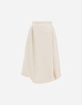 Herno GLOBE SKIRT IN RECYCLED LUREX JACQUARD Beige GN000003X127481980