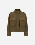 Herno JACKET IN DELON AND KEYSTONE Light Military GI000323D13218Z7730