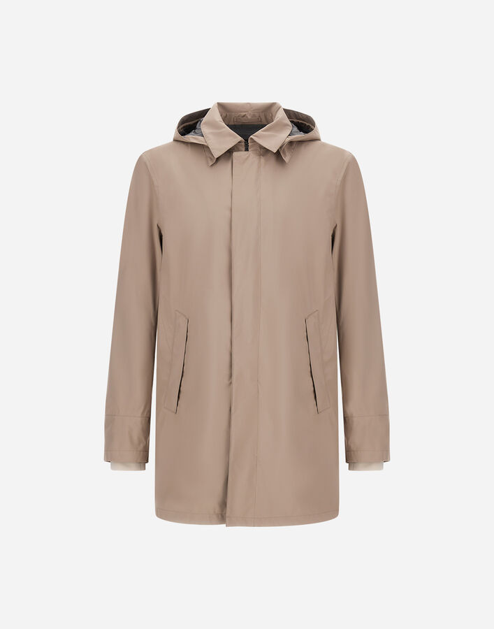 Herno RAINCOAT IN 2 LAYERS WINDSTOPPER Dove Grey IM000349U128362600