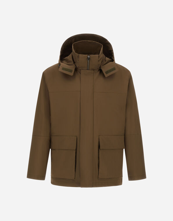 Herno PARKA IN COMPACT LIGHT NYLON Light Military GC000112U128597730