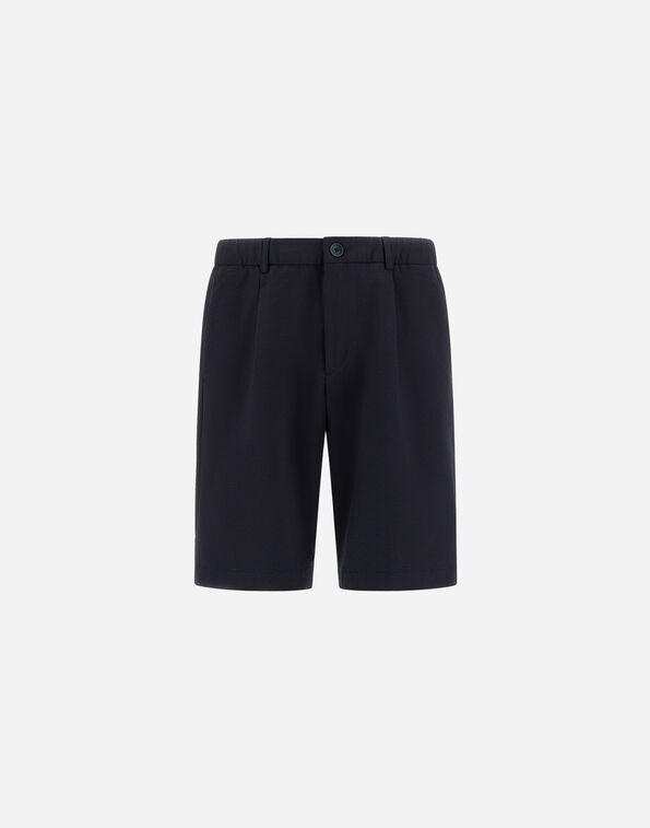 Herno SHORTS IN SEER-CREASE Navy Blue PT000192U126849200