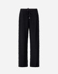Herno TROUSERS IN WRINKLED EFFECT Black PT000118D521029300