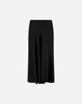 Herno RESORT SKIRT IN ENVERS SATIN Black GN00011DR127279300