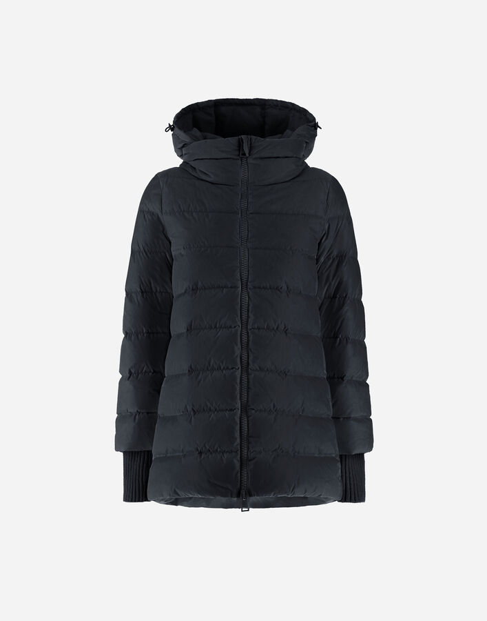 Herno A-SHAPE JACKET IN NYLON CHAMONIX Black PI0660D12004Z9389