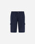 Herno RESORT BERMUDA SHORTS IN NEW LINEN Blue/White PT00043UR17105Z9210