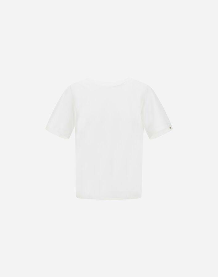 Herno SUPERFINE&nbsp;COTTON STRETCH T-SHIRT White JG000325D520031000