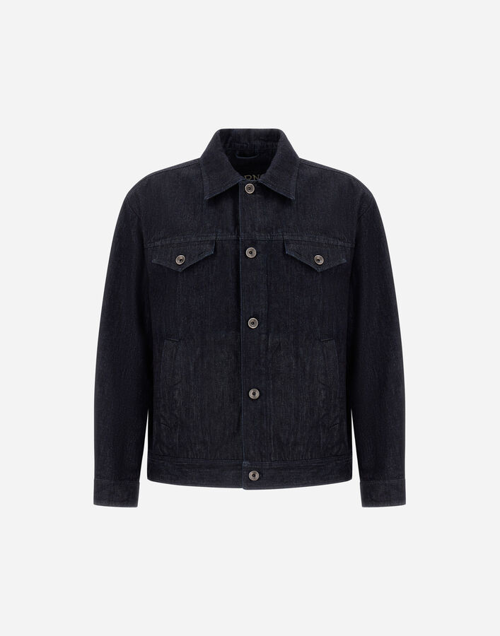 Herno DENIM SHACKET Navy Blue GI000567U132799200