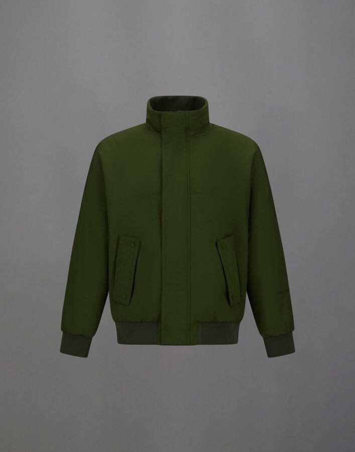 Herno LAMINAR BOMBER JACKET IN ORGANIC TECH Greener Pastures GI00195UL128387420