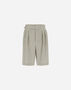 Herno LINEN-BLEND SHORTS Chantilly PT000091D126891985