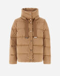 Herno CAPPA IN SATIN Camel PI001936D12170Z2157