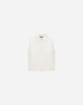 Herno RESORT BLOUSE IN NEW LINO White BL00004DR17105Z1000