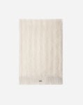 Herno RESORT SCARF IN CABLE KNIT ALPACA WOOL Cream SCP0006DR702751010