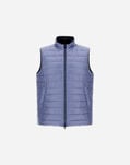 Herno TWO-TONE REVERSIBLE NYLON ULTRALIGHT VEST Light Blue PI001008U12017Z9026