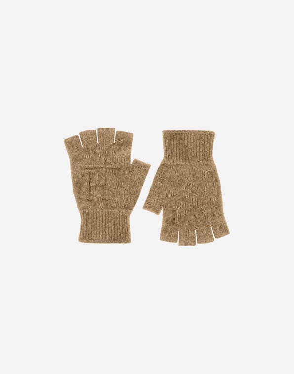 Herno 100% WOOL GLOVES Camel GUA00003X701002157