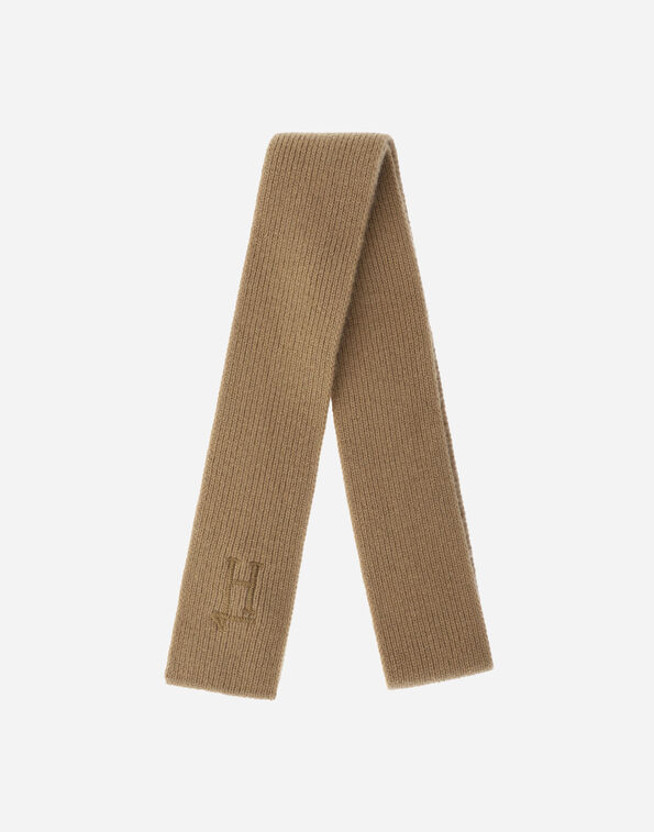 Herno PLAIN WOOL G.5 SCARF Camel SCP00012X702452157