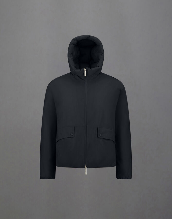 Herno LAMINAR HOODED JACKET IN 2L GORE-TEX Black PI00388DL111289300